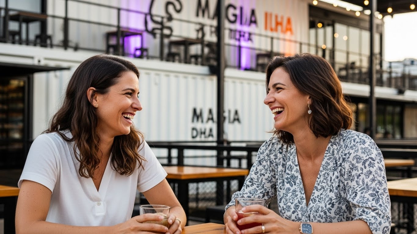 Ambiente acolhedor e moderno